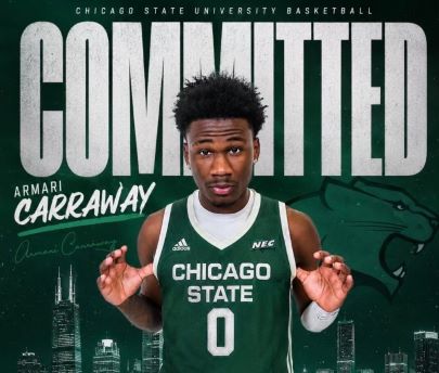 Armari Carraway Signs w/Chicago State